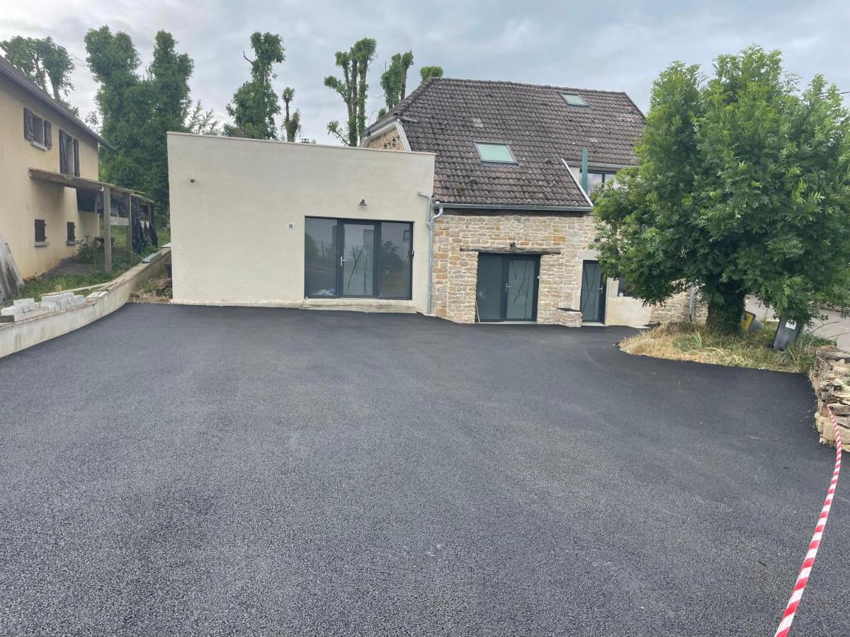 Studio Loft Du Lac Avec Terrasse Avec Vue Sur Le Lac Et La Motte Leilighet Vaivre-et-Montoille Eksteriør bilde